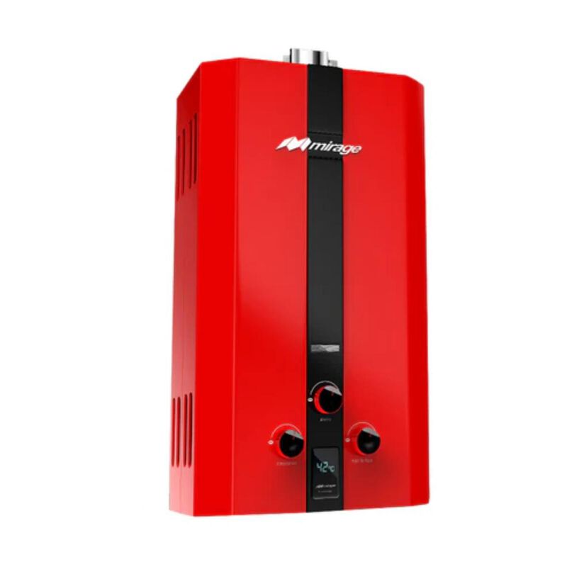 Calentador Flux Mirage Rojo 10 Litros Rojo Mbf1... image number null