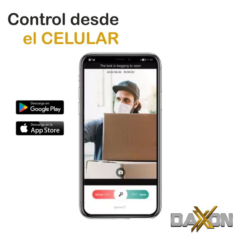 Cerradura con Reconocimiento Facial Z3000 Daxxo... image number null