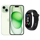 iPhone 15 128GB Verde CHIP Reacondicionado + Brasalete Gen&eacute;rico