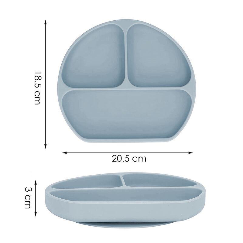 Juego de babero y accesorios de silic&oacute;n Aquila ... image number null