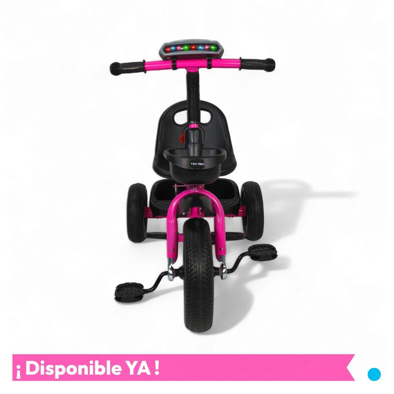 Triciclo C/ Bast&oacute;n Dirigible Musical C/ Luz TEK... image number null