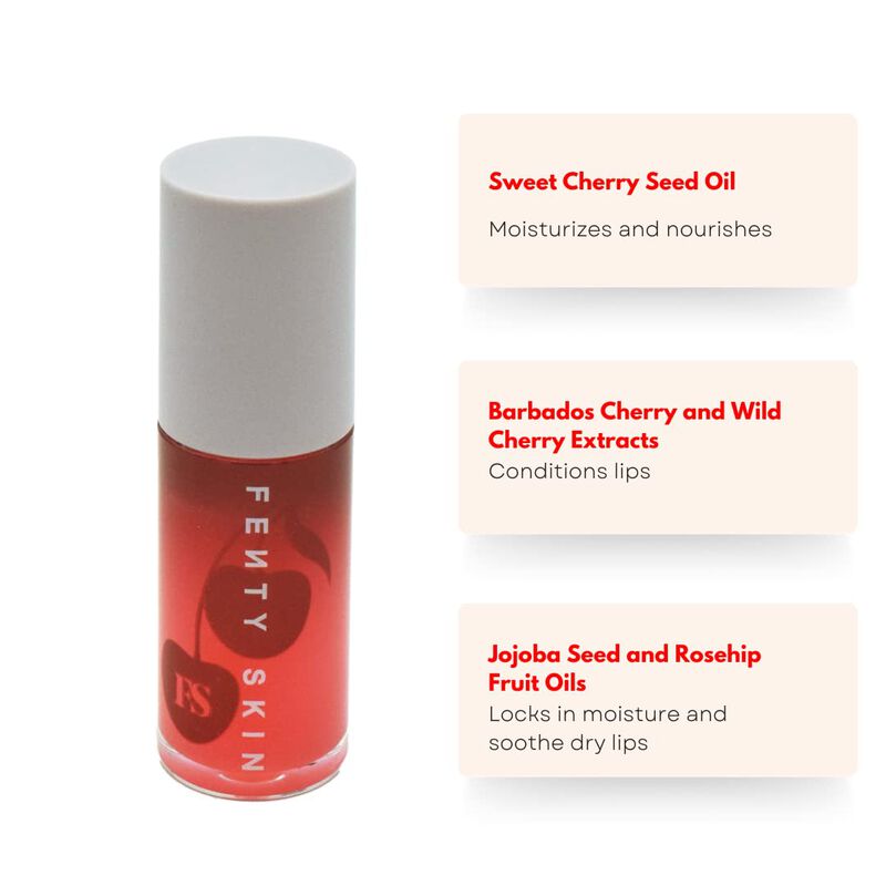 Crema Aceite Labial Fenty Skin Cherry Treat 5,5... image number null