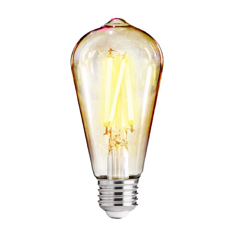 Foco Vintage LED Inteligente ST64 WiFi 5.5 W, L... image number null