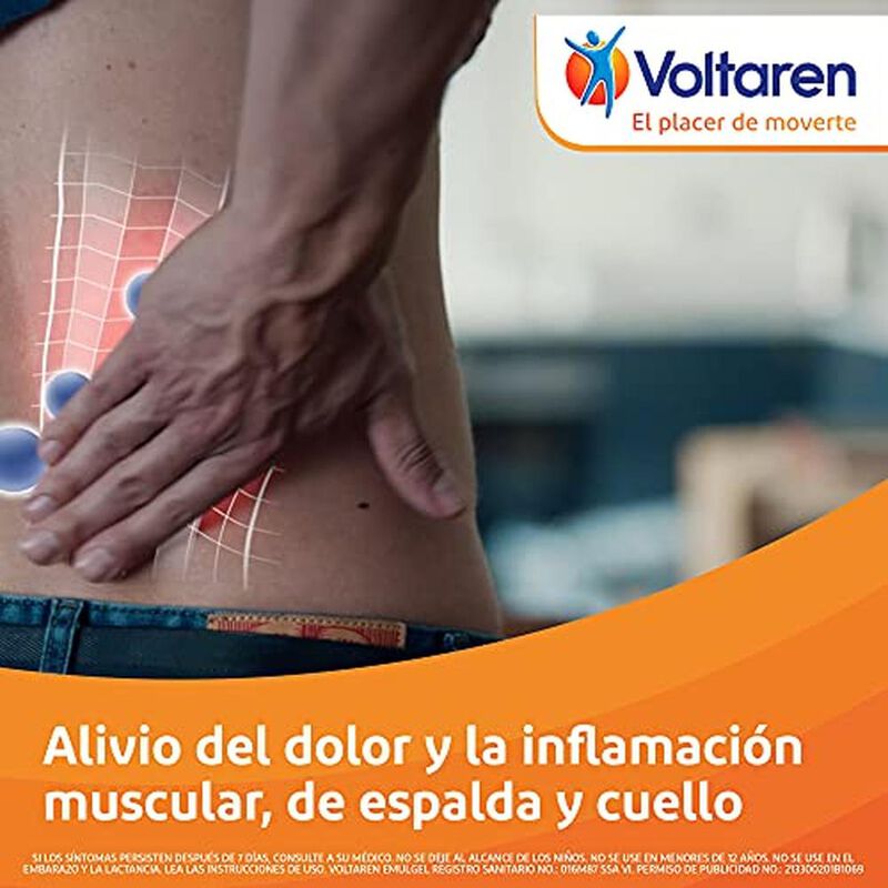 Voltaren Gel Emulgel Triple Efecto 100g Diclofe... image number null