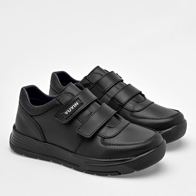 Yuyin Zapato Escolar Para Ni&ntilde;o Negro Cod 128482... image number null
