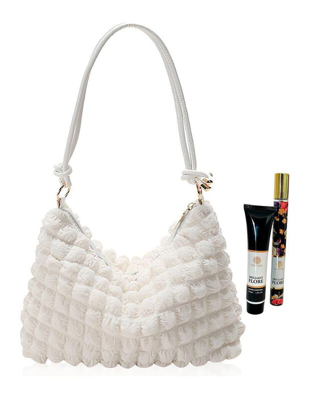 Bolsa Hobo Pink Brule Truechic Para Mujer image number null