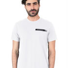Playera Basica Hombre Cuello Redondo Blanco Roosevelt C349