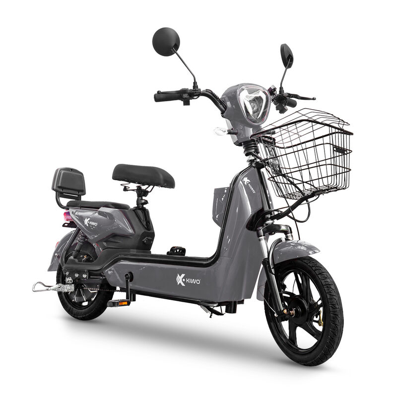 Bicicleta El&eacute;ctrica, Hikari, Color Gris/negro image number null