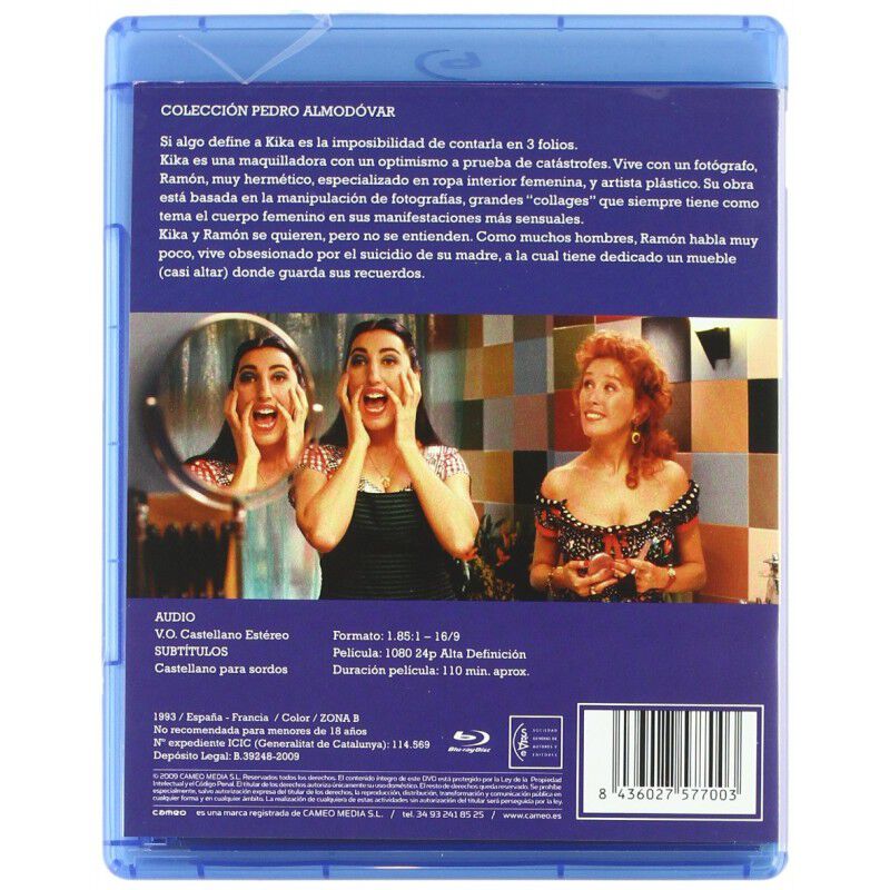 KIKA: COLECCION PEDRO ALMODOVAR (BLU-RAY) image number null