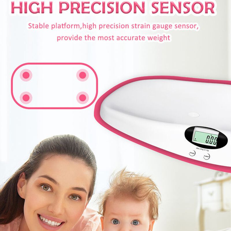 Bascula Digital Para Bebe SM-SCB01 Pesa Lcd Ped... image number null