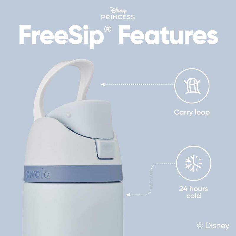 Botella De Agua Owala Disney Princess Freesip 7... image number null