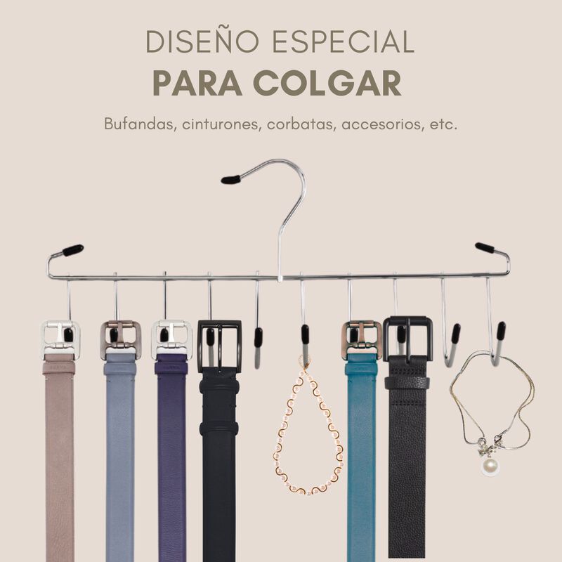 Gancho Multiusos De Acero Inoxidable image number null