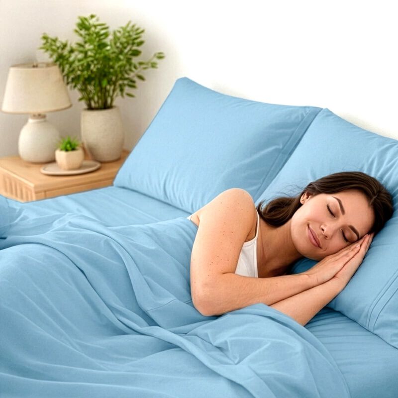 Juego De S&aacute;banas King Size Spring Air Bamboo Se... image number null