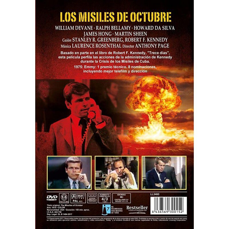 Los Misiles De Octubre [dvd] (1974) The Missile... image number null