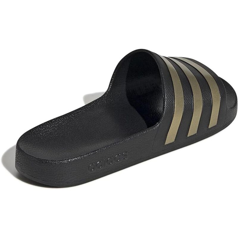 Sandalias, Adidas Adilette Aqua, negro y dorado... image number null