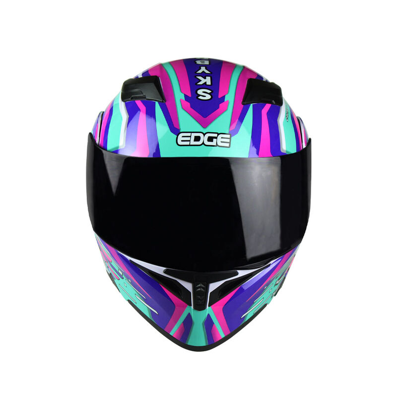 Casco Abatible Para Moto Edge Boss Skybreaker C... image number null