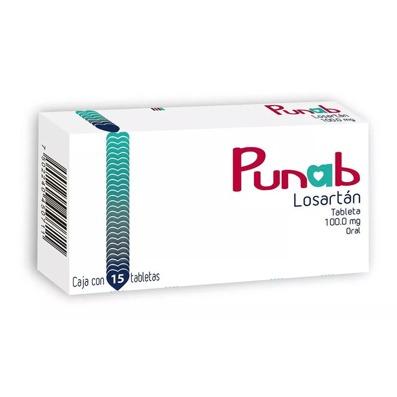 Punab 15 Tabletas 100mg image number null