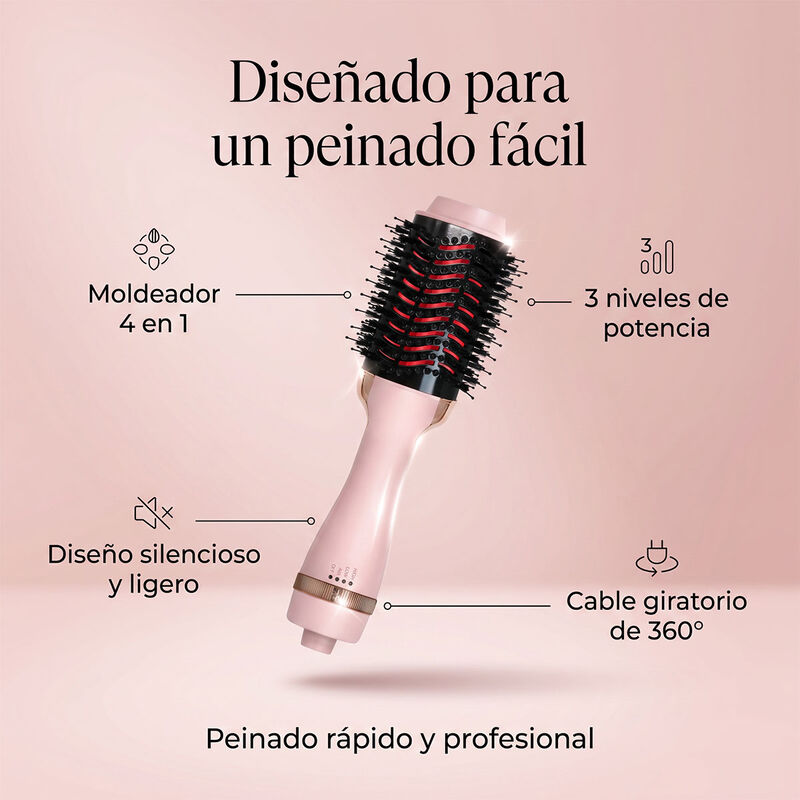 Cepillo Secador Infrarrojo Ionico Karma Beauty ... image number null