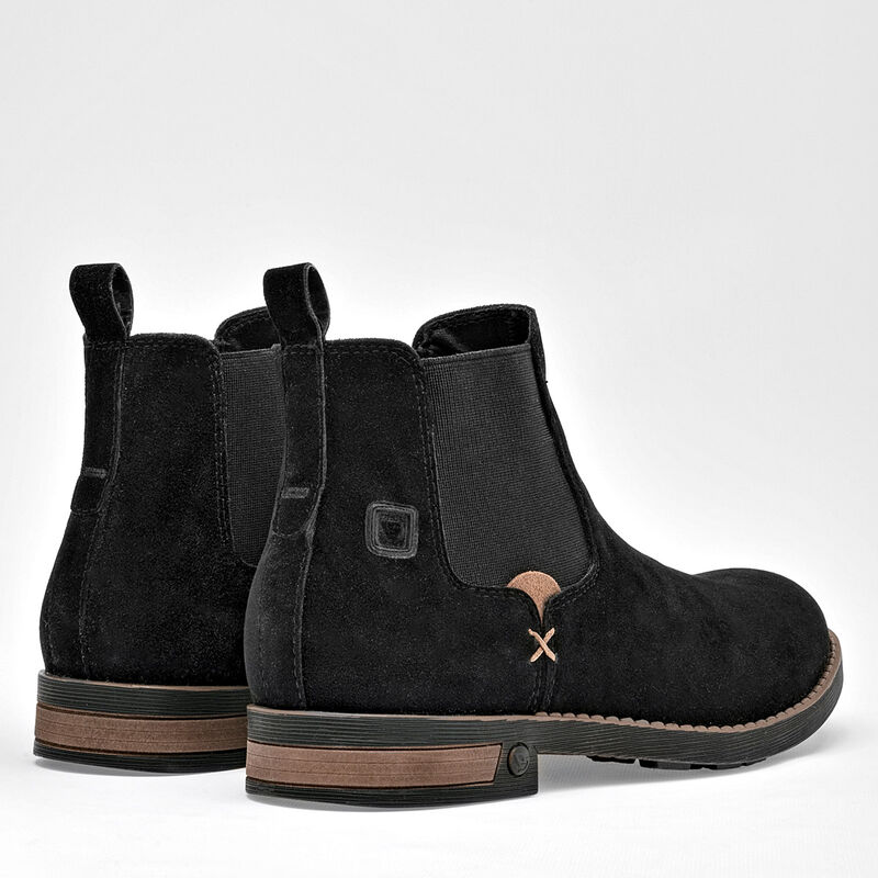 Negro Total Bota para hombre negro image number null