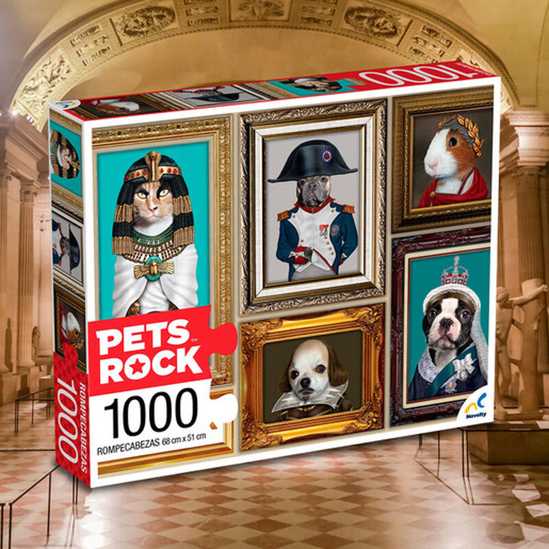 NOVELTY Rompecabezas Coleccionable Pets Rock Mu... image number null