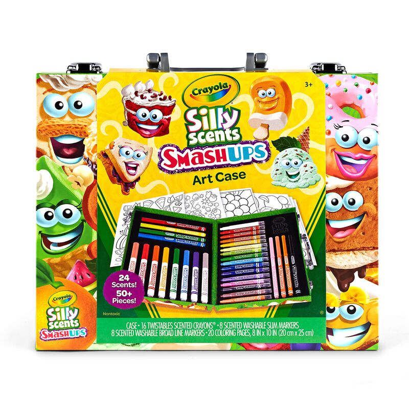 Set Para Colorear Crayola Silly Scents, Miniest... image number null
