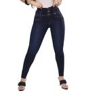 Jeans Skinny Mujer Nyk Tiro Alto Mezclilla Azul N4743