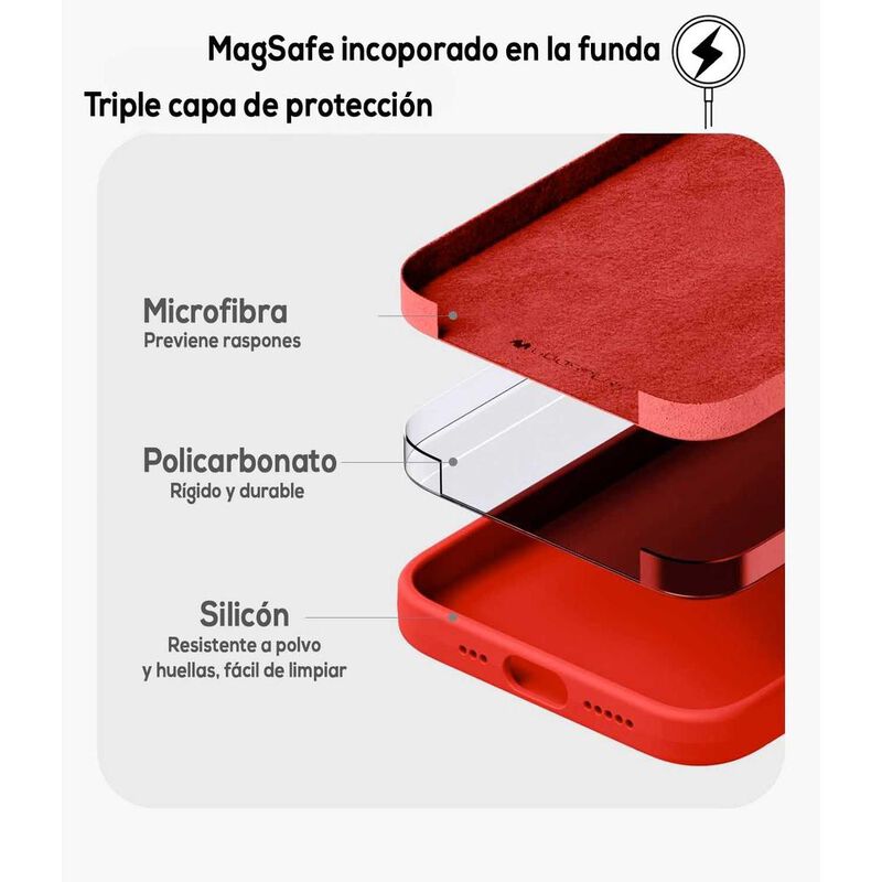 Funda MERCURY GOOSPERY Magsafe Soft Case para i... image number null