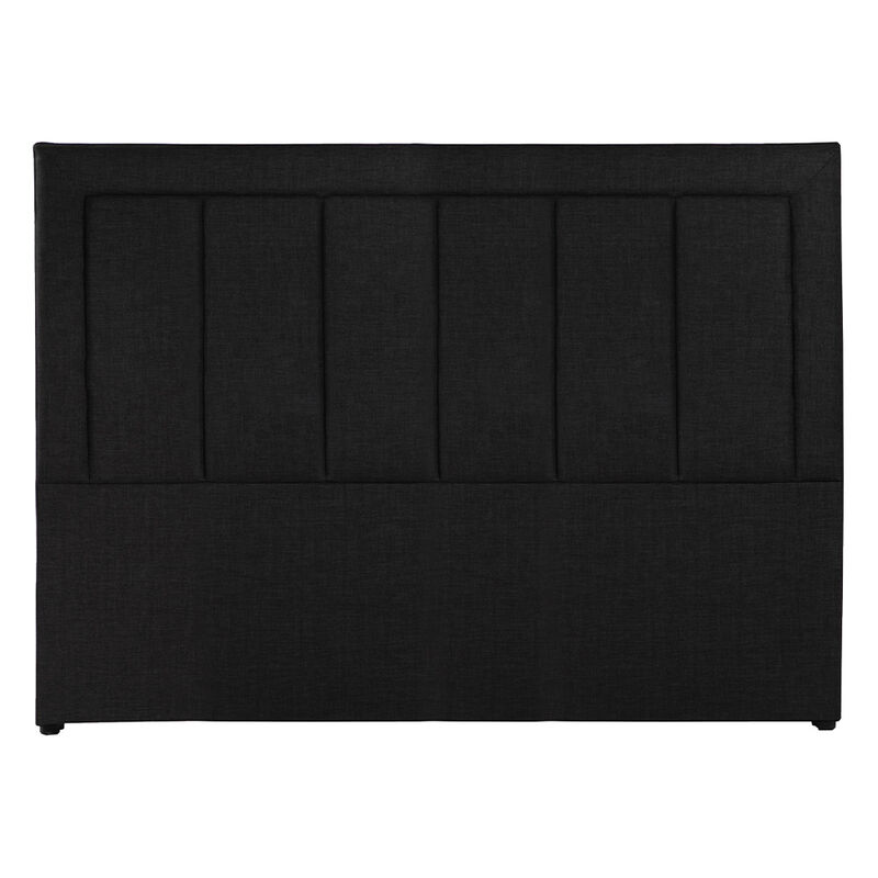 Cabecera King Size Dicasa Davos Negro image number null