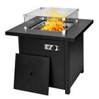 Hoguera Fogata Mesa Calentador Gas Propano 71x7... Hoguera Fogata Mesa Calentador Gas Propano 71x71 C/ Cristal Jardimex