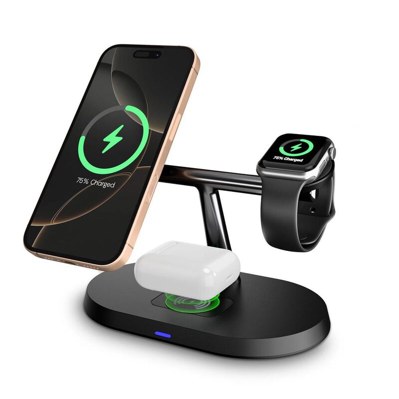 Base De Carga Hypergear Inalambrica Qi 3en1 Par... image number null