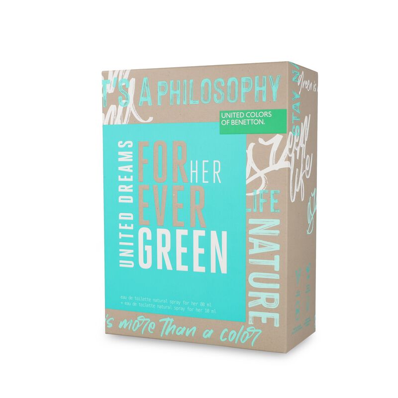 Set Benetton United Dreams Forever Green 2Pzs image number null