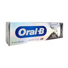 Pasta Dental Oral-b 3d White Mineral Clean Con Carbon 75ml