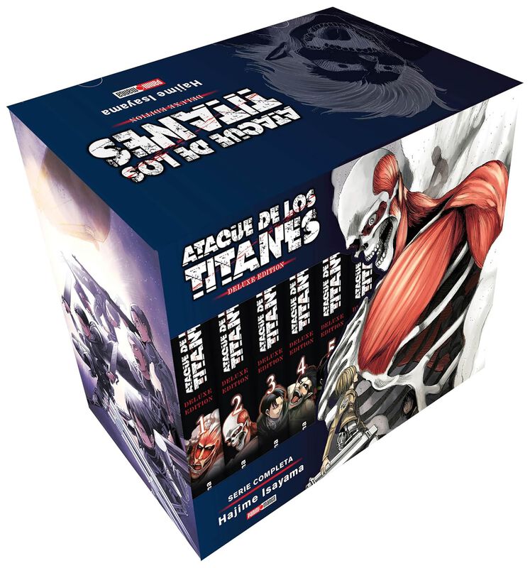 Attack on titan Lux Edition Boxset N.1 image number null
