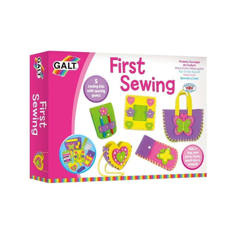 Kit De Costura Galt Toys First Sewing Para Ni&ntilde;o... image number null