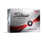 Pelota Titleist Pro V1X White Docena Numeros Altos