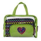 Kit de Cosmetiqueras Peaktour Vail 3 piezas Verde