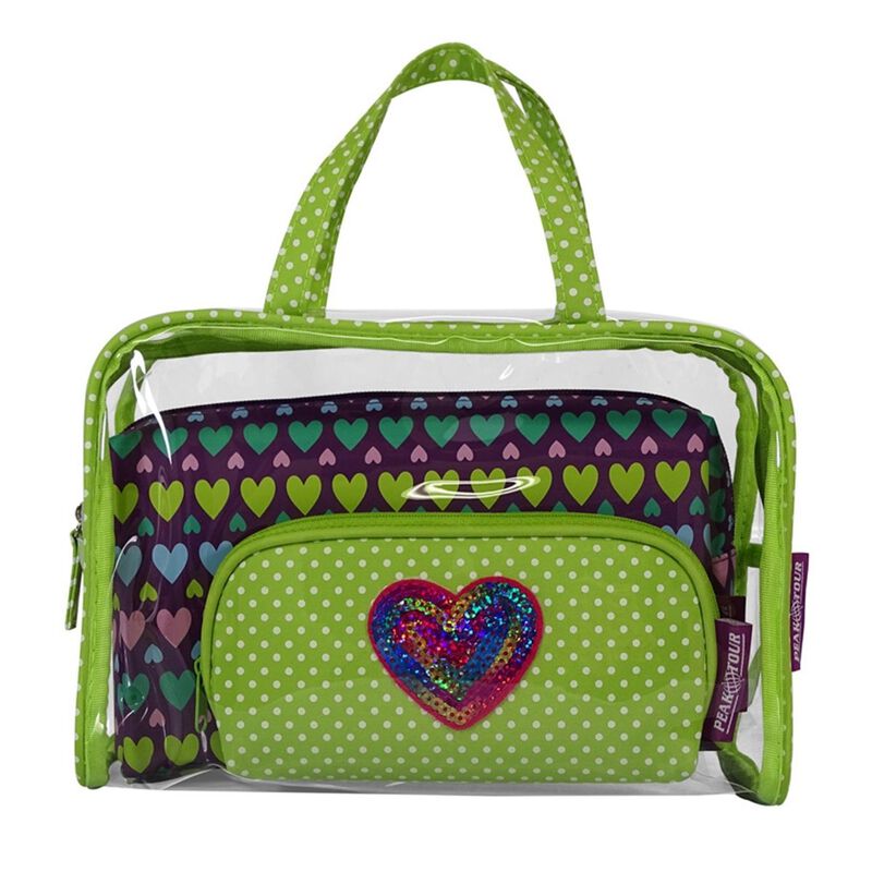 Kit de Cosmetiqueras Peaktour Vail 3 piezas Ver... image number null