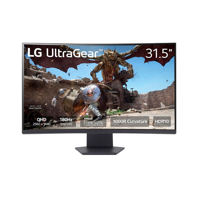 MONITOR GAMER LG 32'' CURVO QHD, ULTRAGEAR, 180... image number null