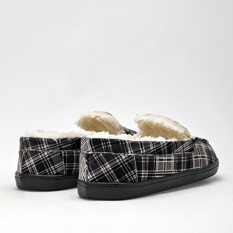 Mora Confort Pantufla para hombre negro gris image number null