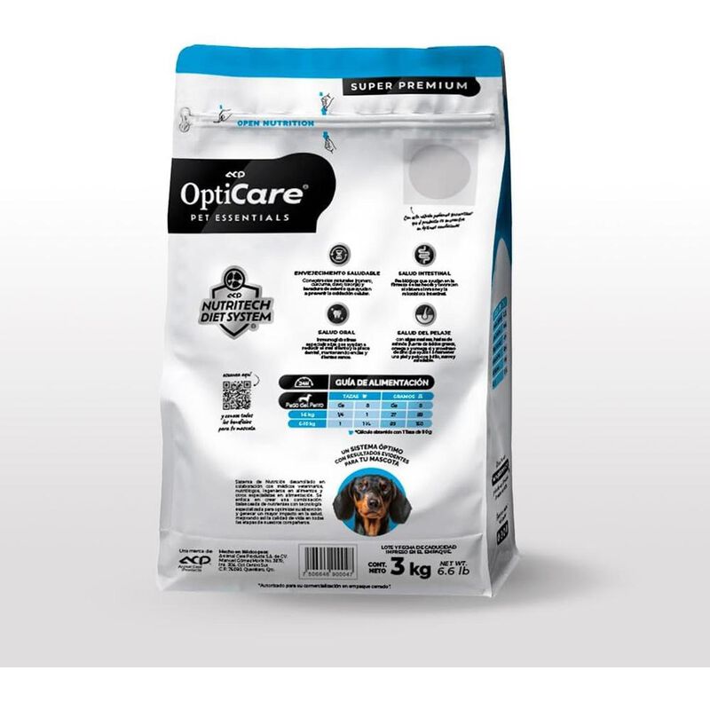 Opticare Adulto Razas Peque&ntilde;as 3 Kg , Original ... image number null