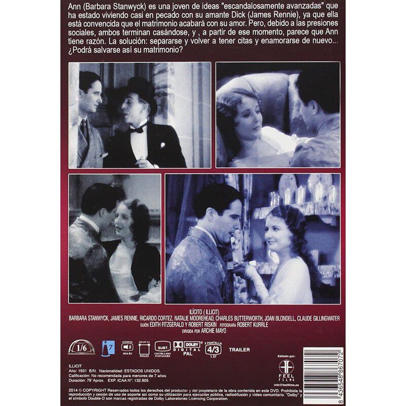 Il&iacute;cito (v.o.s.) (dvd) image number null