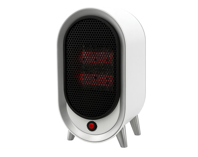 Calentador El&eacute;ctrico Port&aacute;til de 900 W con 2 Ve... image number null