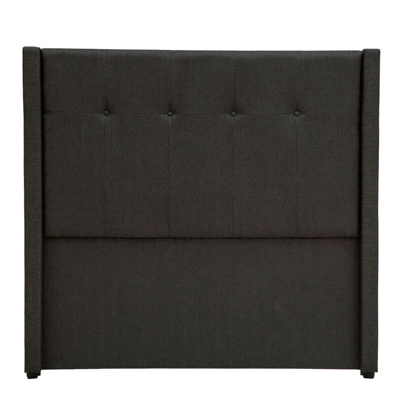 Cabecera King Size Dicasa Toledo Gris Carbon image number null
