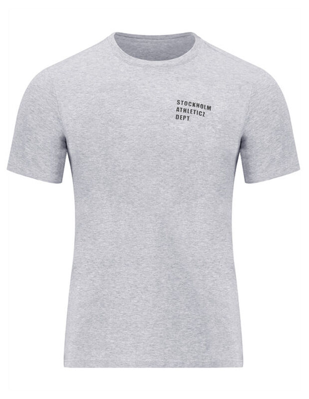 Playera Caballero Basica Premium Estampado Gris... image number null