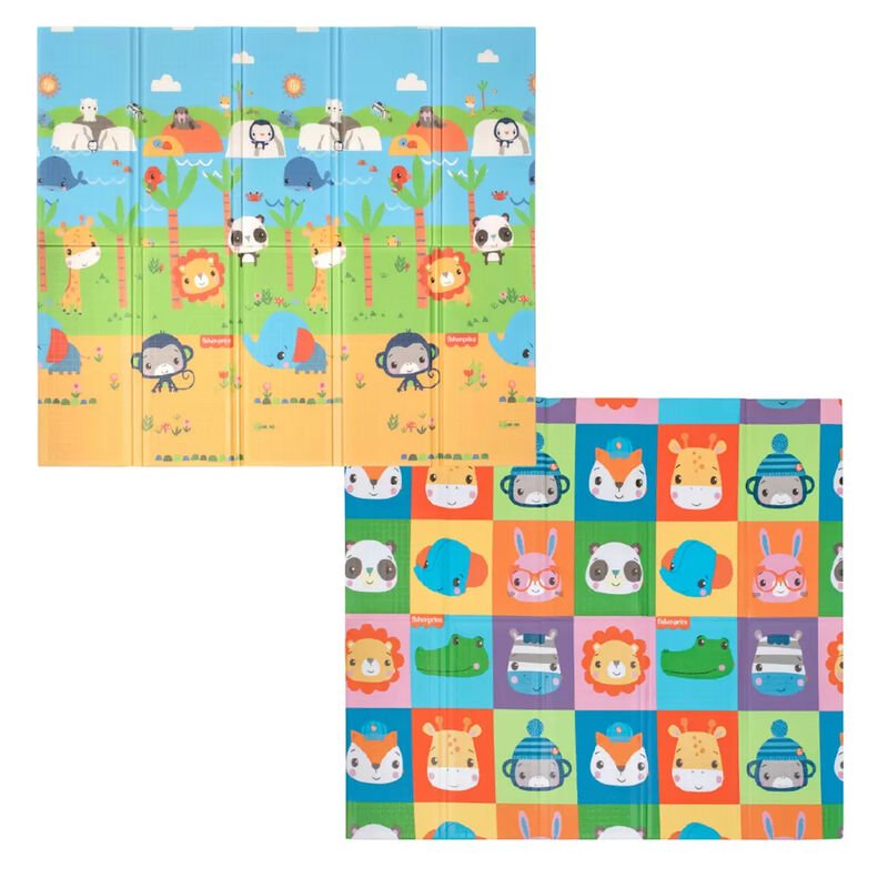 Tapete De Juego Port&aacute;til Fisher Price Doble Vis... image number null