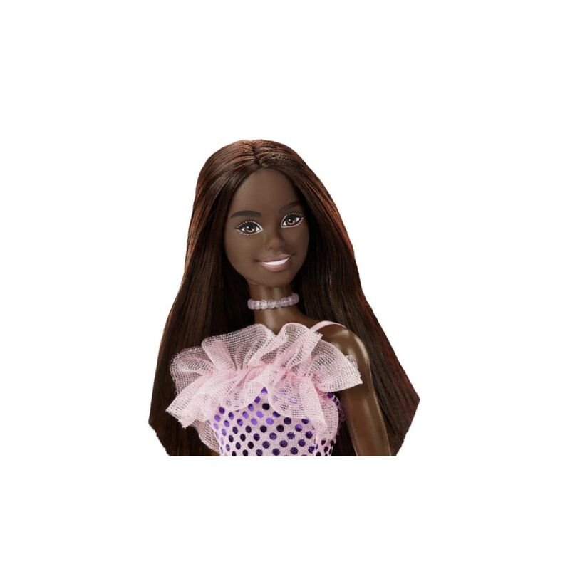 Vestido Barbie Doll Barbie&reg; Con Cabello Casta&ntilde;o... image number null