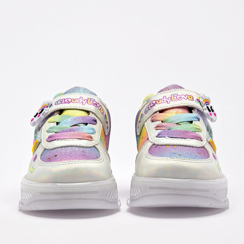 On Kids tenis con luces para BEB&Eacute; multicolor co... image number null