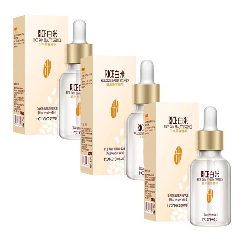 Set de 3 S&eacute;rums Arroz Rorec Original &Aacute;cido Hial... image number null