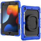 Funda TEKKU HandleD uso rudo para iPad 9 iPad 8 iPad 7 10.2" Azul Negro A2602 A2605 A2270 A2428 A243
