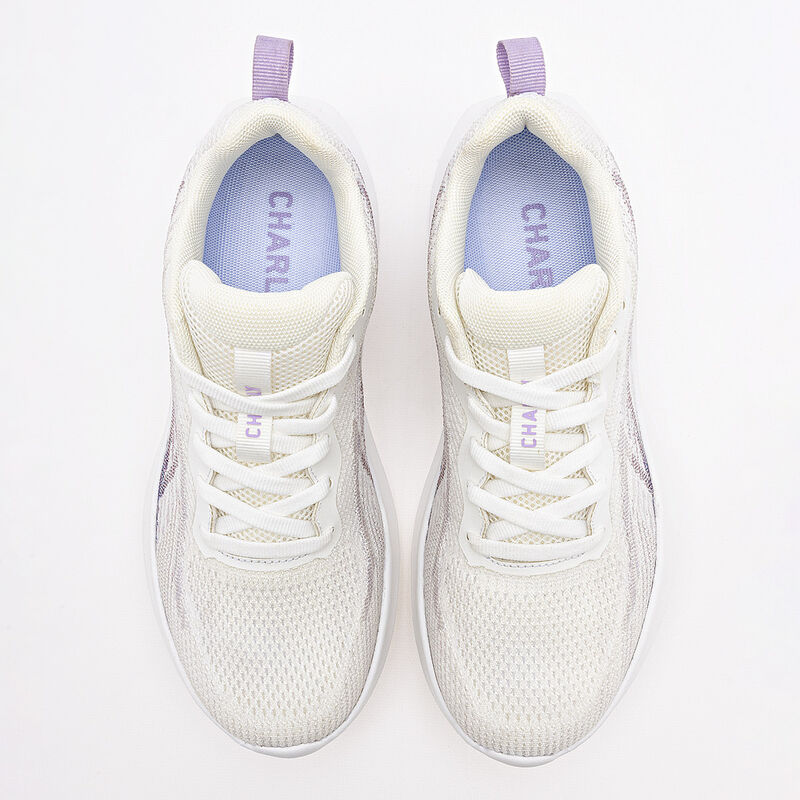 Charly Tenis deportivo para mujer blanco lila, ... image number null